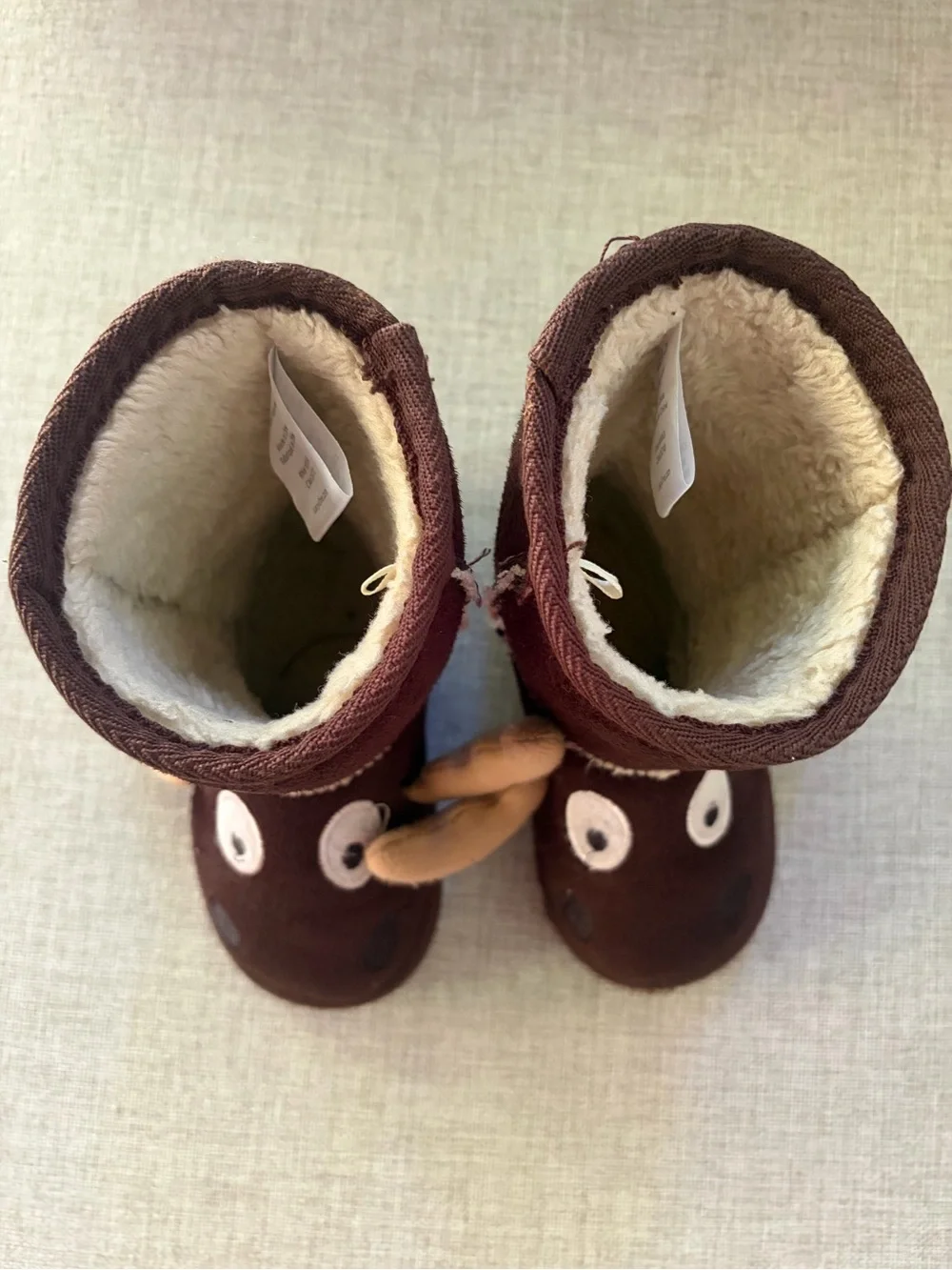 Lazy One Moose Slipper Boot - Size 6-7